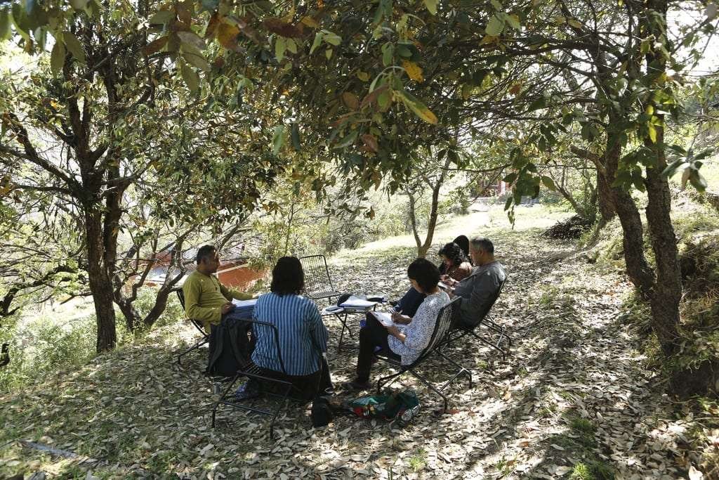 Meditation session satkhol