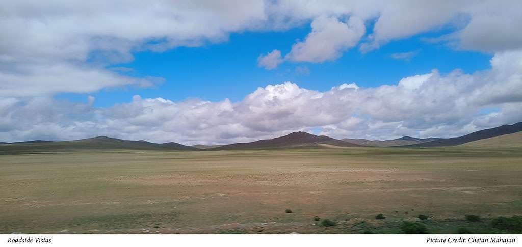 International Writers Retreat in Mongolia 11 Mongol Roadside Vistas. Picture Credit: Chetan Mahajan