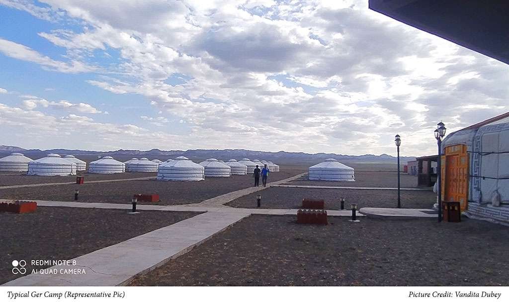 International Writers Retreat in Mongolia 25 Typical Ger Camp. Picture Credit: Vandita Dubey