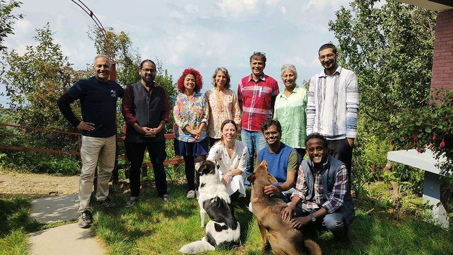 Pics from Jerry Pinto's Masterclass at the Himalayan Writing Retreat (THWR), Satkhol, Uttarakhand in Sep 2023