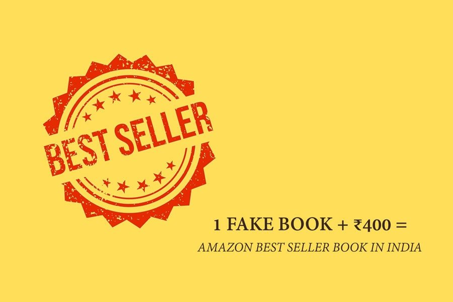 Amazon best seller book in India = 1 fake book + ₹400 8 satkhol