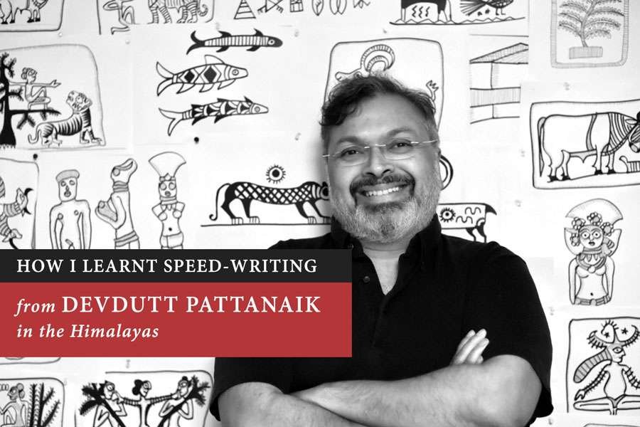 How I learnt speed-writing from Devdutt Pattanaik in the Himalayas 9 satkhol